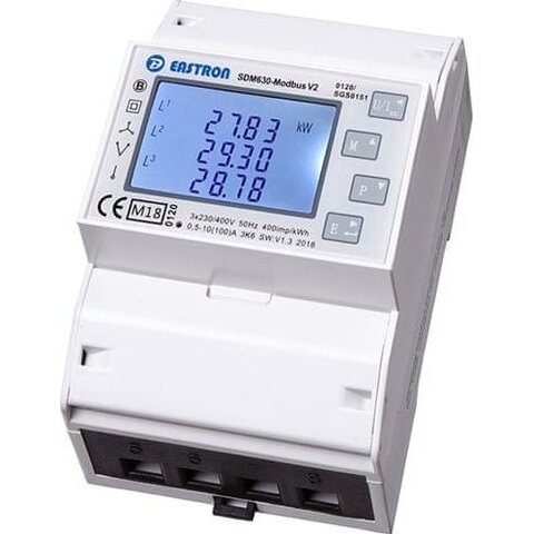 EM ELEKTROMĚR SDM630-MODBUS V2 10-100A MID ( SmartMeter)